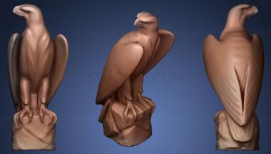 3D model Falcon Statue (STL)